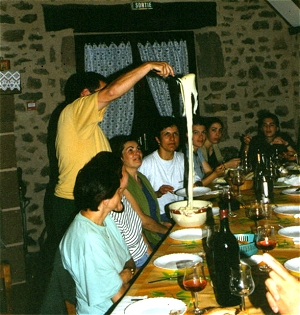 Aligot, spécialité Aveyronnaise